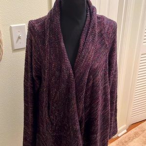 Torrid 1 cotton blend waterfall cardigan